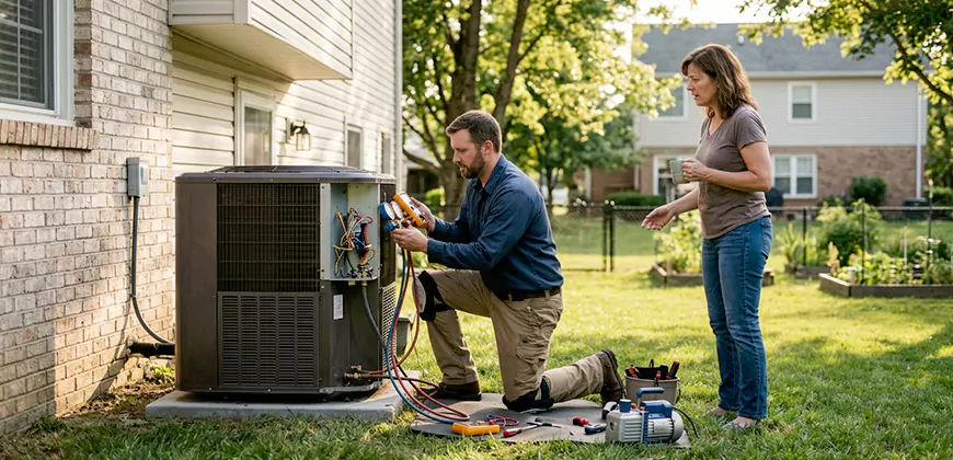 HVAC Replacement in Elyria