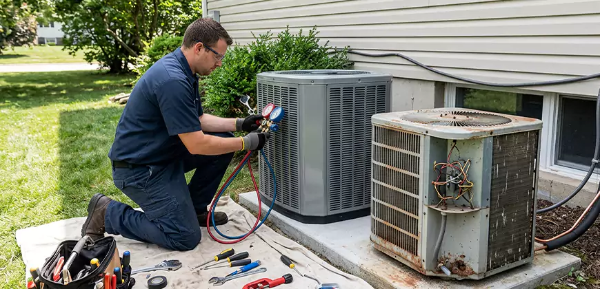 Seasonal AC Checkup in Elyria