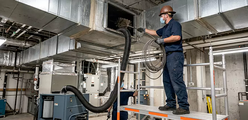 Commercial Ventilation System Cleaning in Elyria