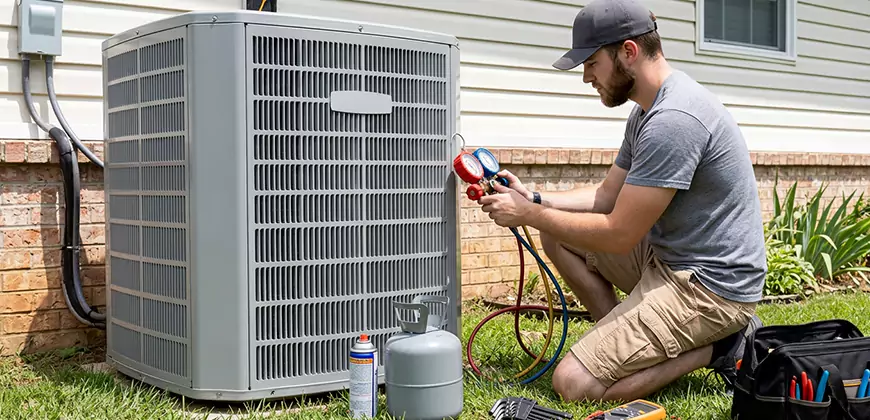 Emergency Air Conditioning Retrofit in Elyria