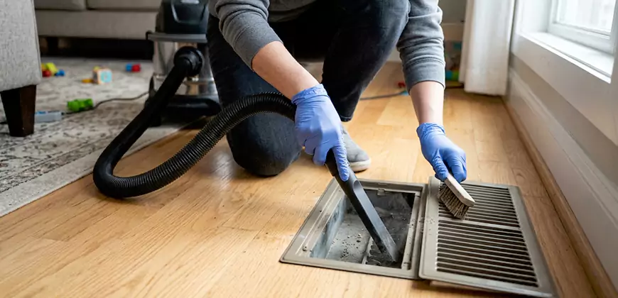 Ducted Heating Filter Cleaning in Elyria